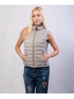 Gilet Piumino con Elastico in Vita