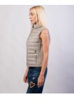 Gilet Piumino con Elastico in Vita