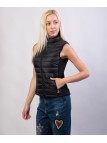 Gilet Piumino con Elastico in Vita