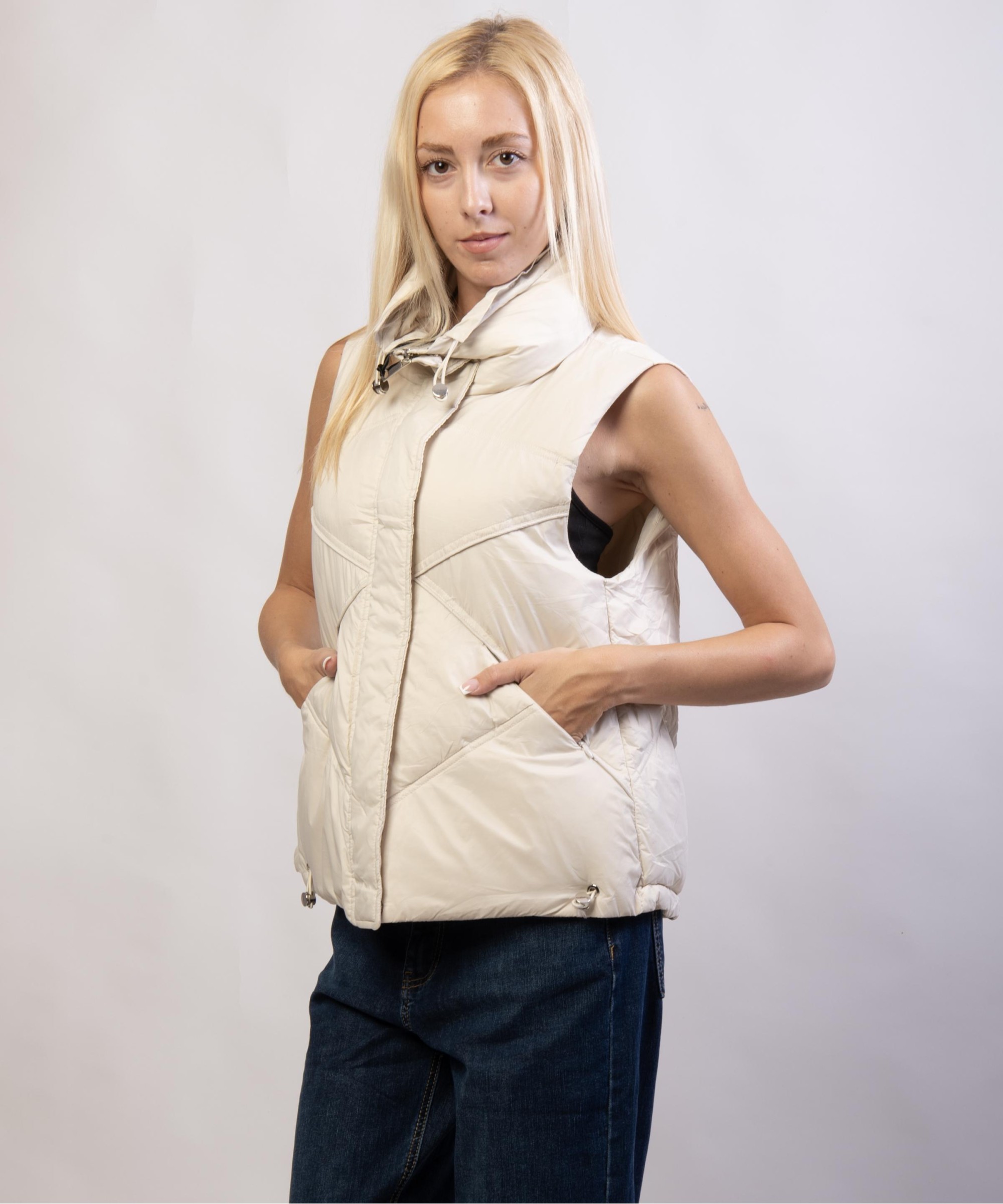 Gilet in Piumino Piuma d'Oca