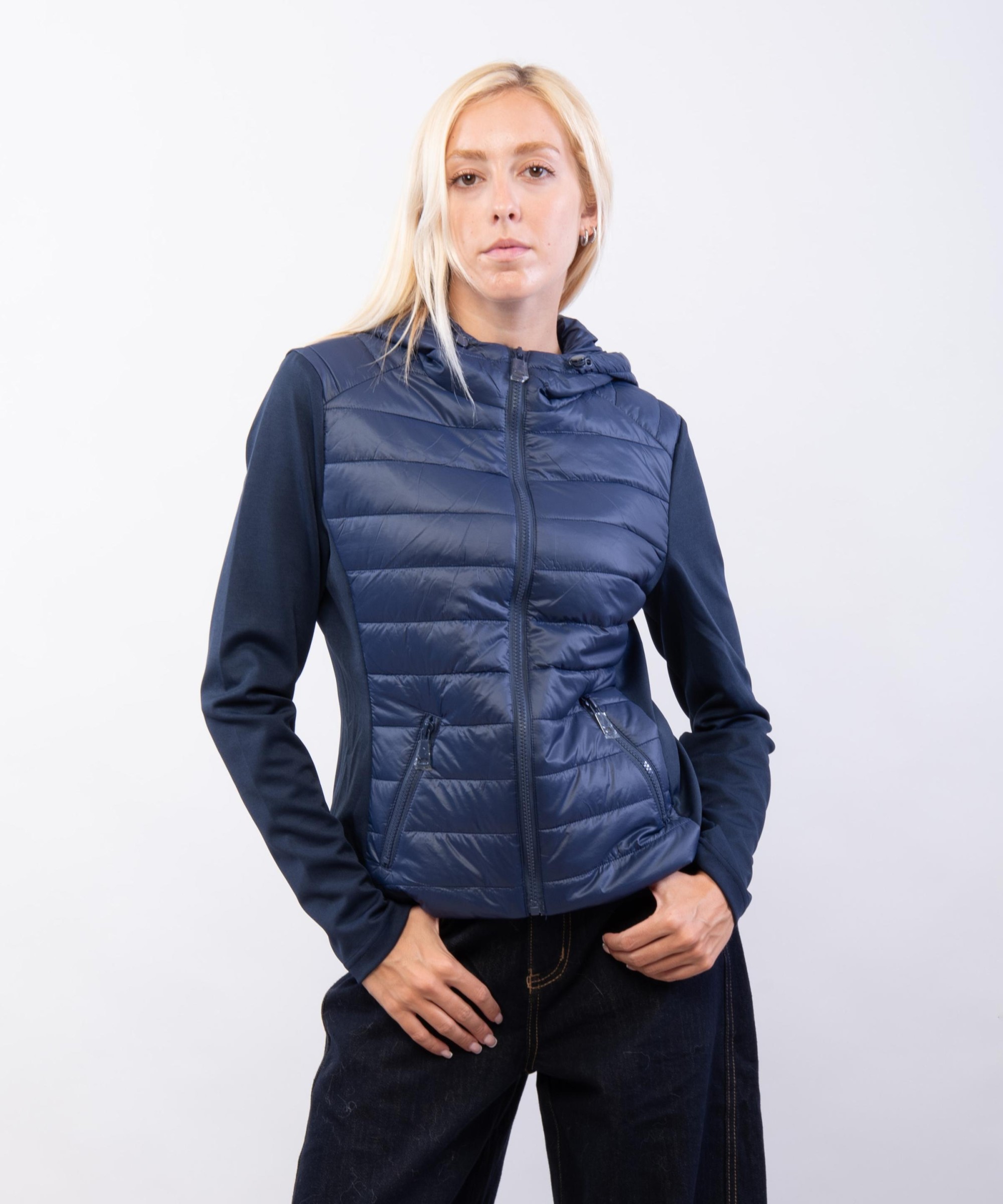 Giacca 100% gr con manica in costina