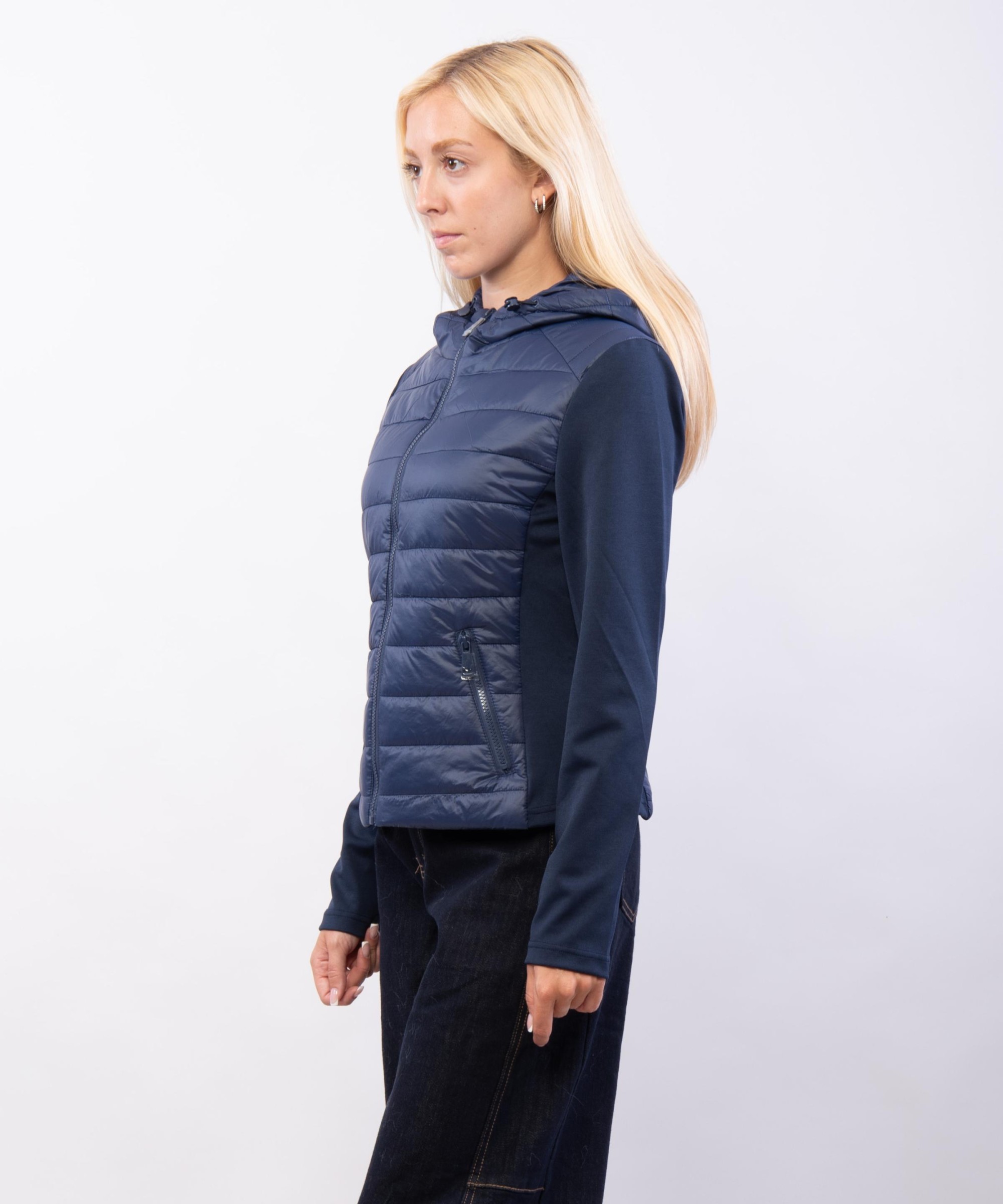 Giacca 100% gr con manica in costina