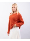 Maglione Misto Mohair Con scollo tondo