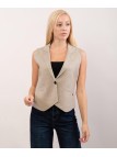 Gilet con bottone