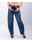 jeans taglia comoda a palloncino