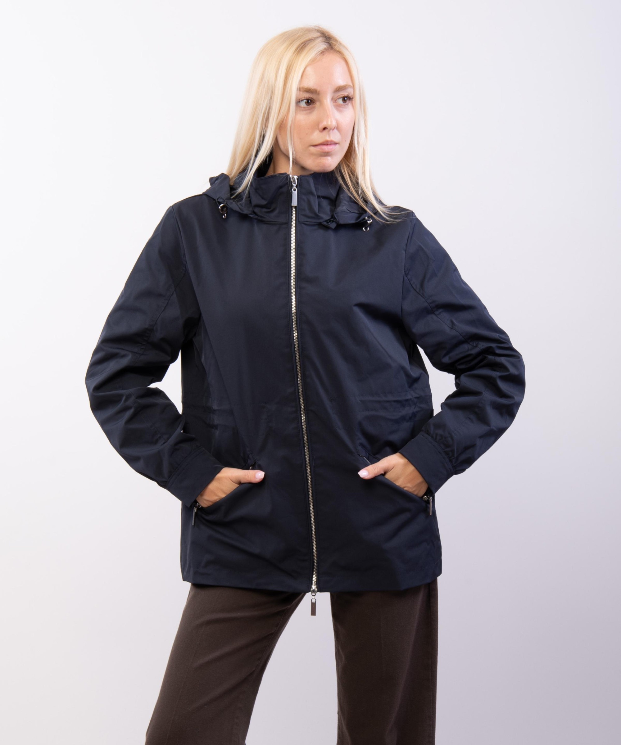 Giacca Impermeabile con Cappuccio