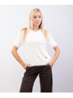 maglia maniche corte con pelo