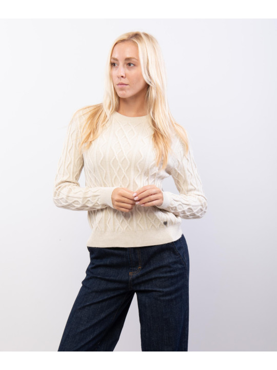 maglia con trecce
