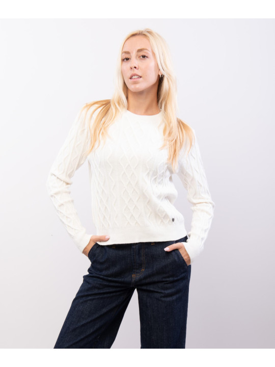 maglia con trecce