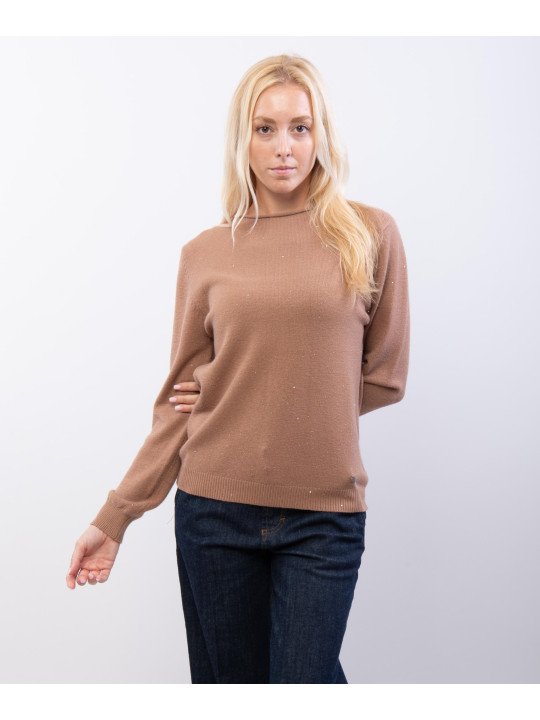 maglia con pailettes