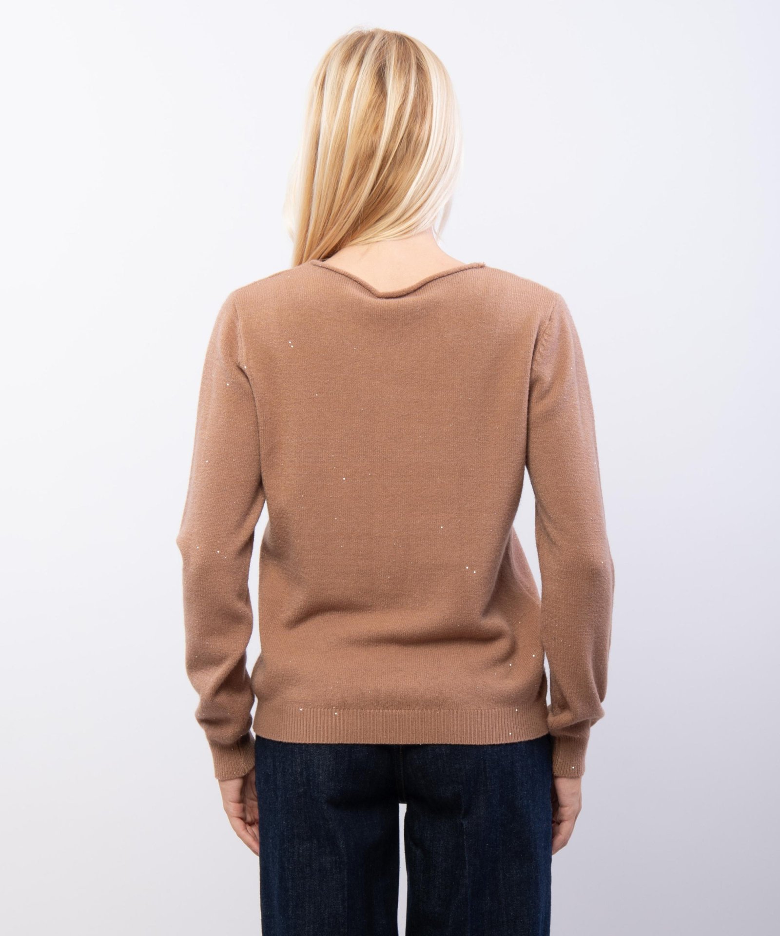 maglia con pailettes