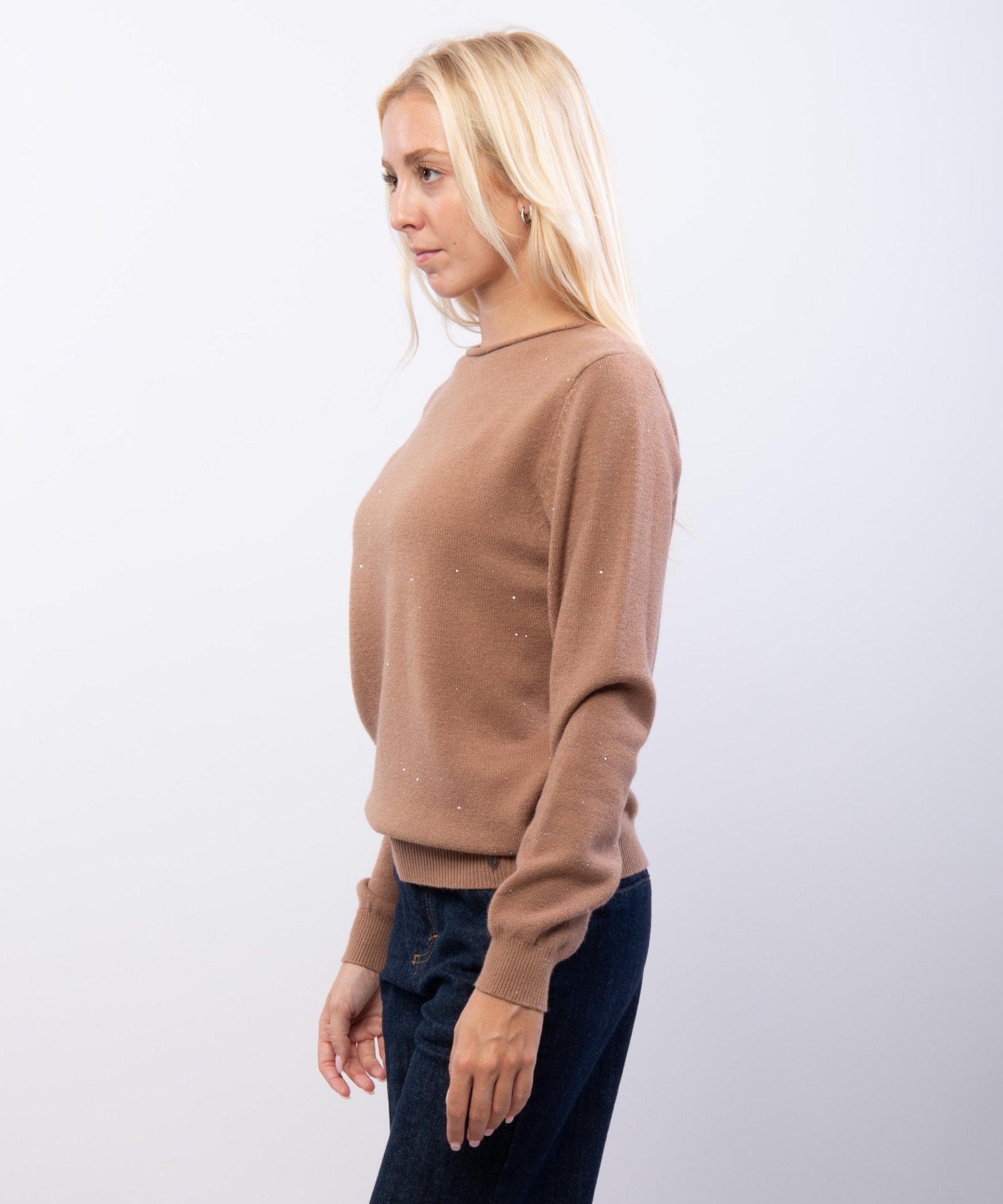 maglia con pailettes