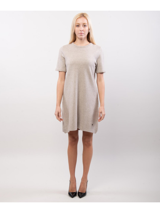 maglieria abito con dettaglio trecce