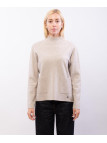 maglia con mezzo collo e tasche