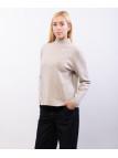maglia con mezzo collo e tasche