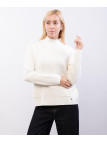 maglia con mezzo collo e tasche