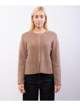 coprispalle in maglia con tasche