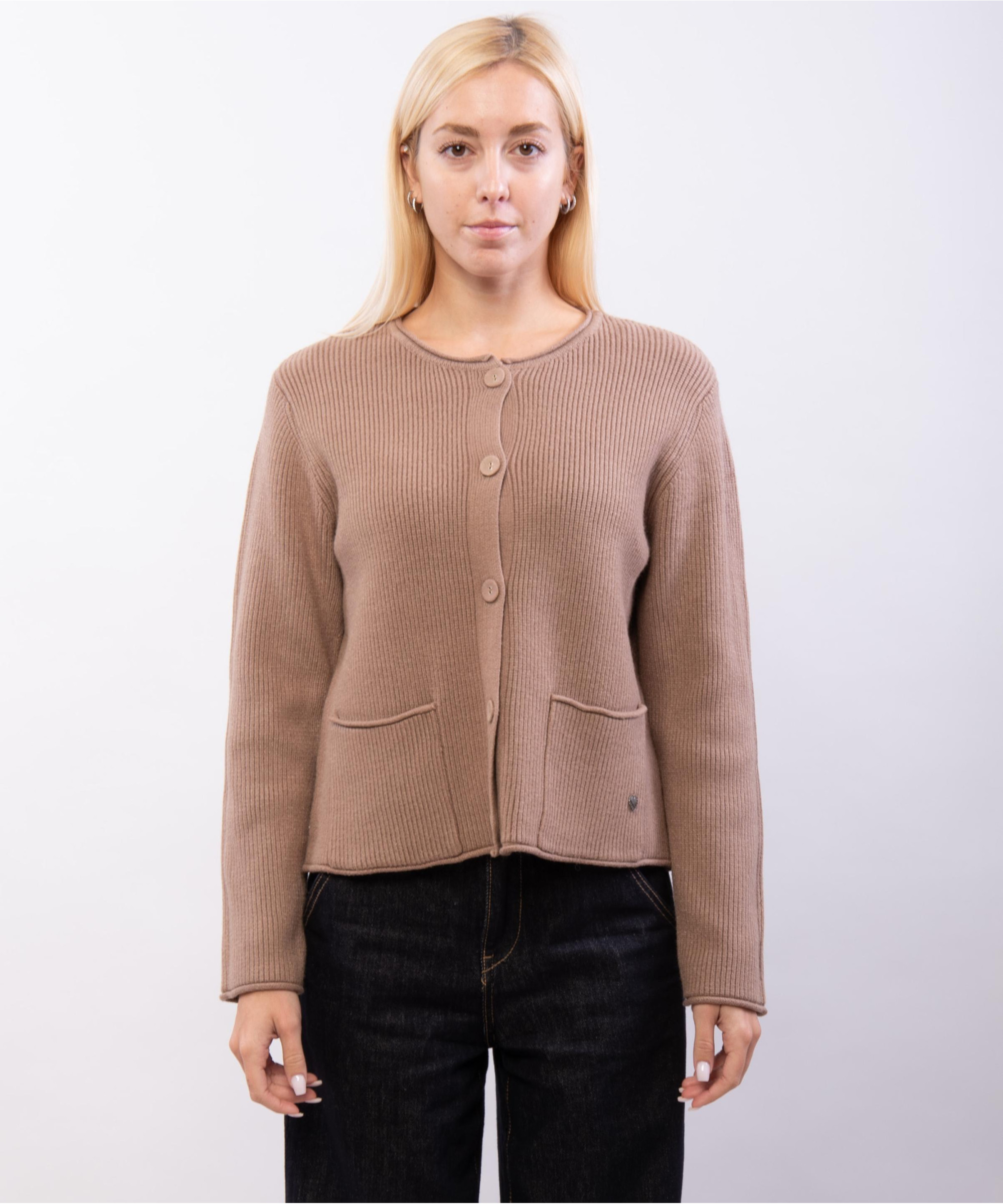 coprispalle in maglia con tasche