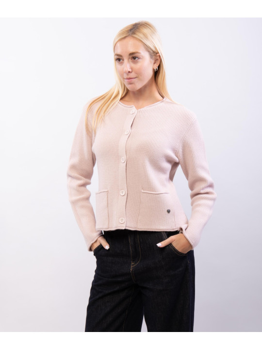 coprispalle in maglia con tasche