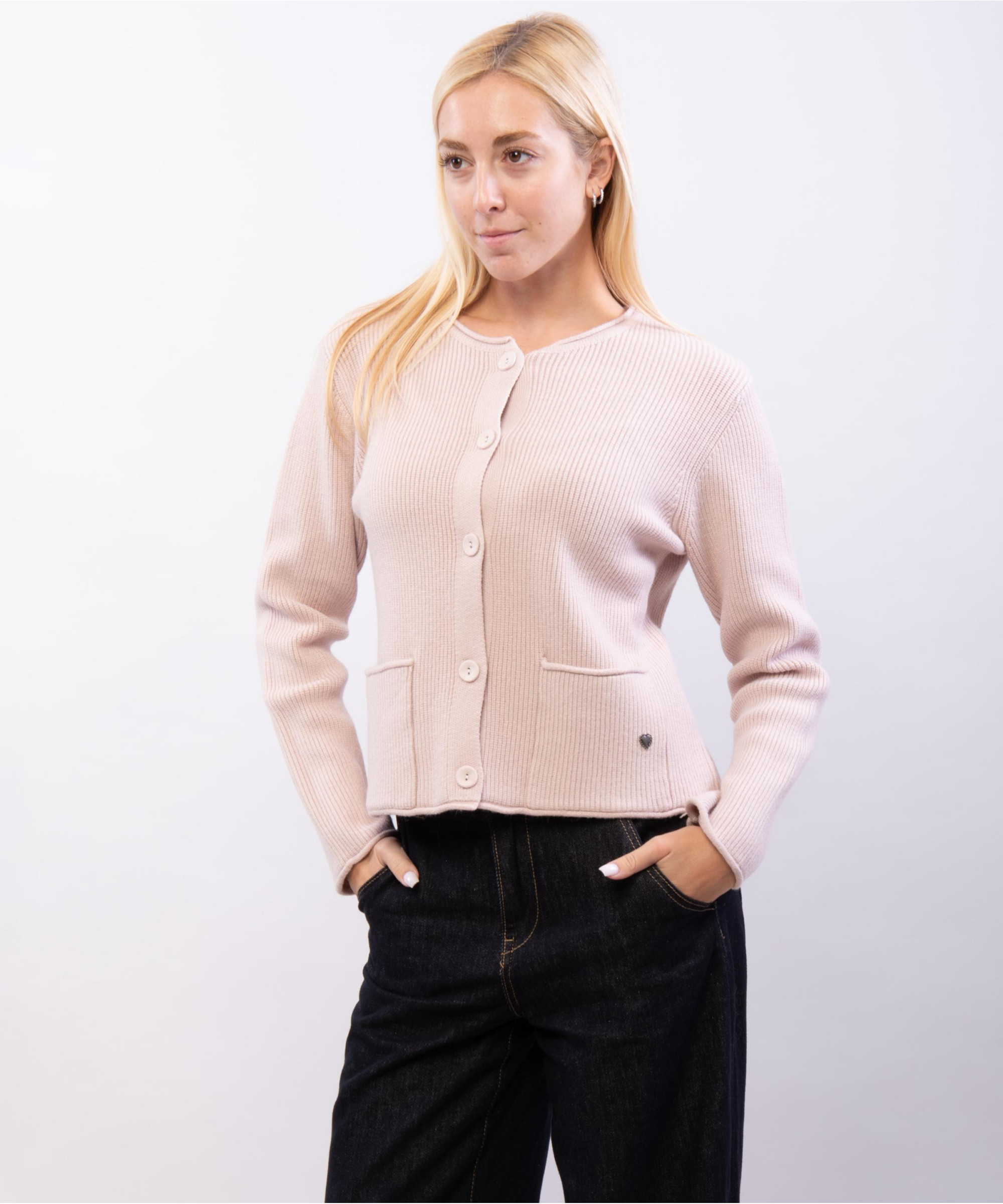 coprispalle in maglia con tasche