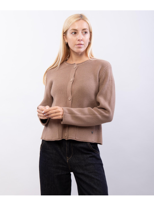 coprispalle in maglia con tasche