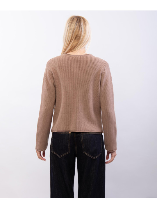 coprispalle in maglia con tasche