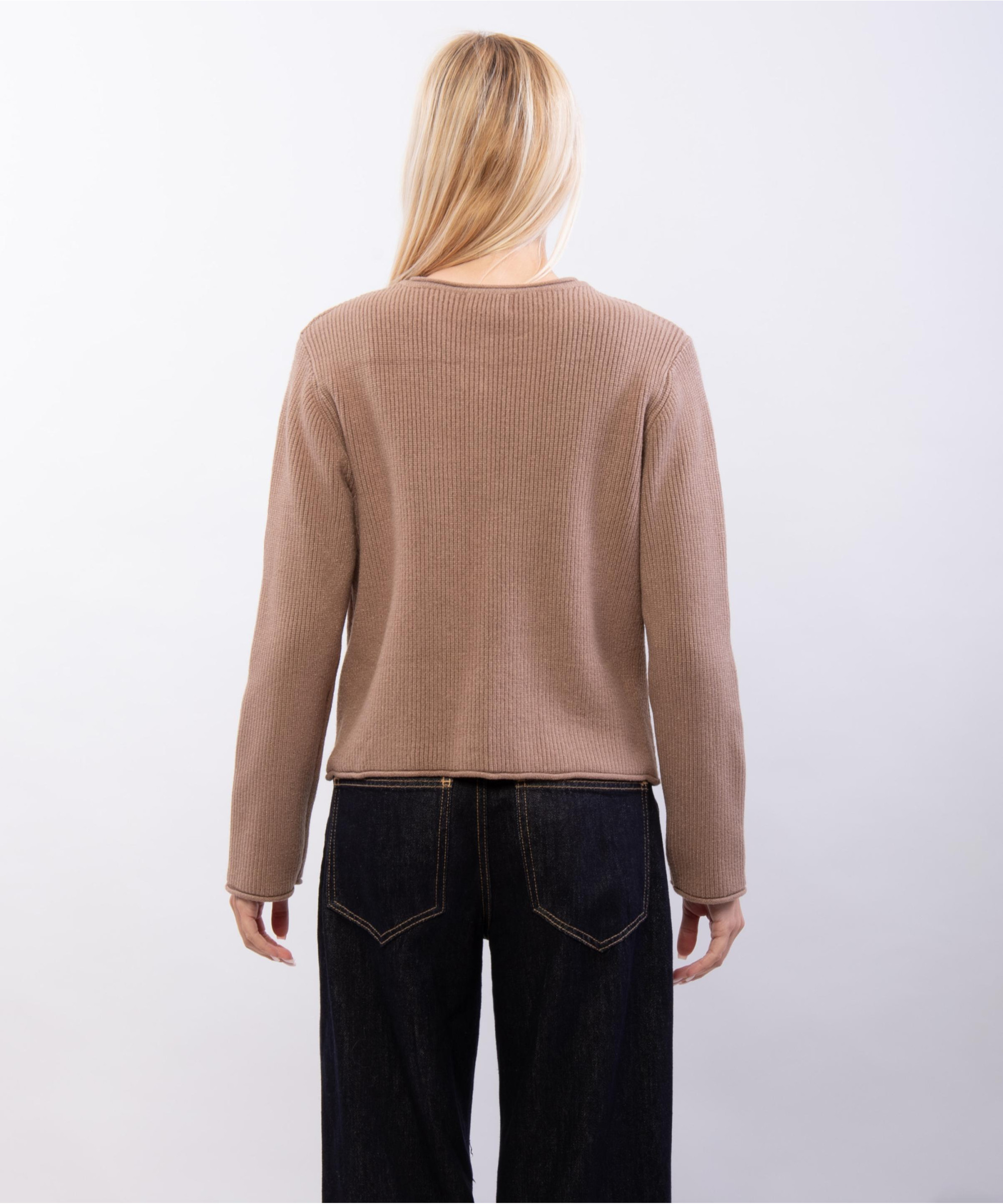 coprispalle in maglia con tasche