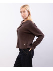 coprispalle in maglia con tasche
