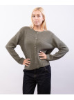 coprispalle in maglia con tasche