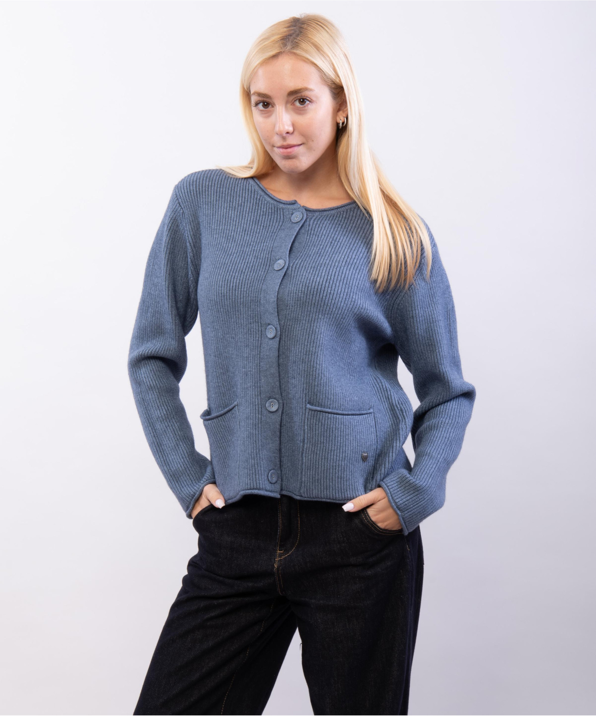 coprispalle in maglia con tasche