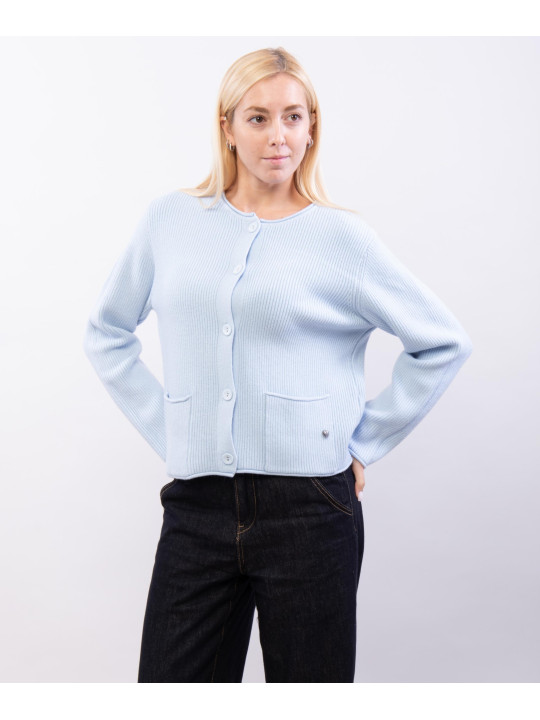coprispalle in maglia con tasche