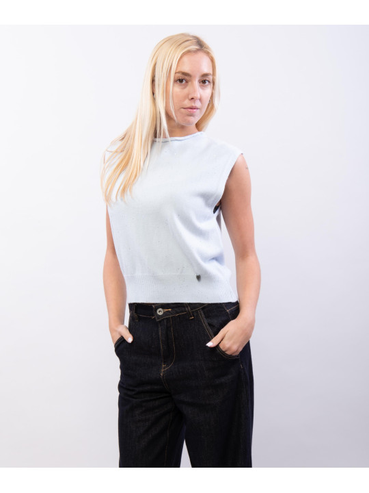 gilet con pailettes