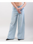 Jeans dritto con brillanti