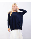 maglione basic con tasche