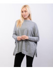 Maglia con tasche davanti e bottoni ai lati