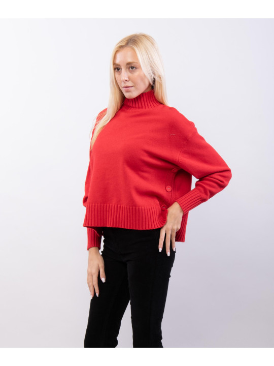 maglia con mezzo collo