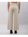 Pantaloni a coste in maglia