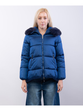 Giubbotto Cappuccio Pelliccia