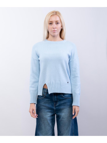 maglia con bordo a coste