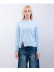 maglia con bordo a coste