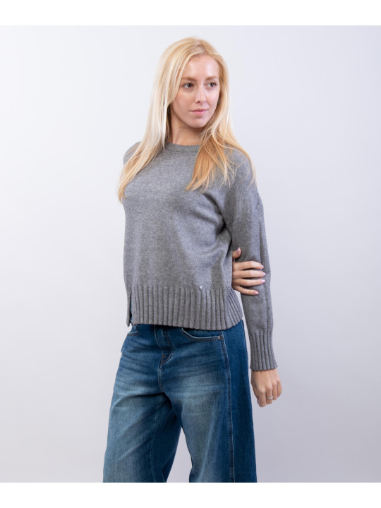 maglia con bordo a coste