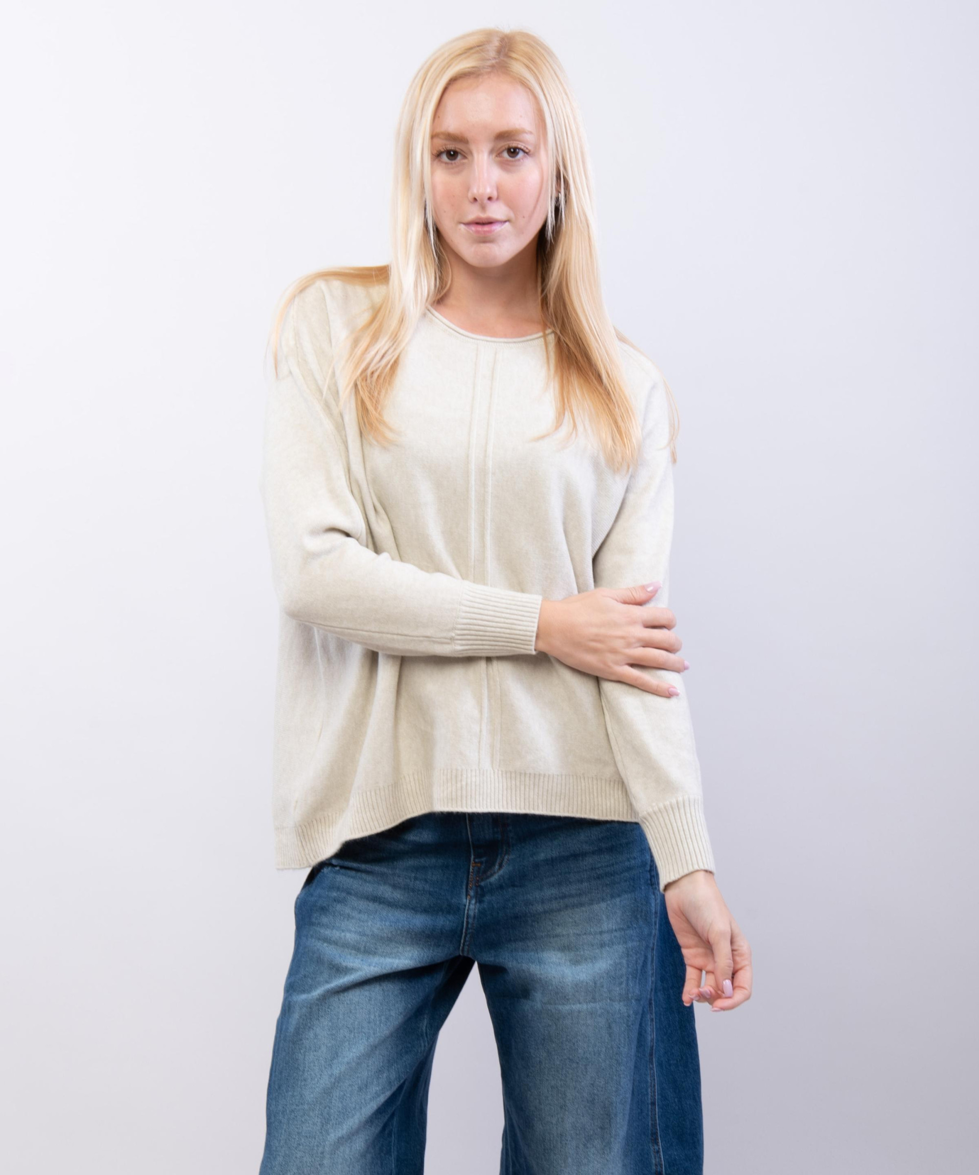 Maglia con due linee davanti