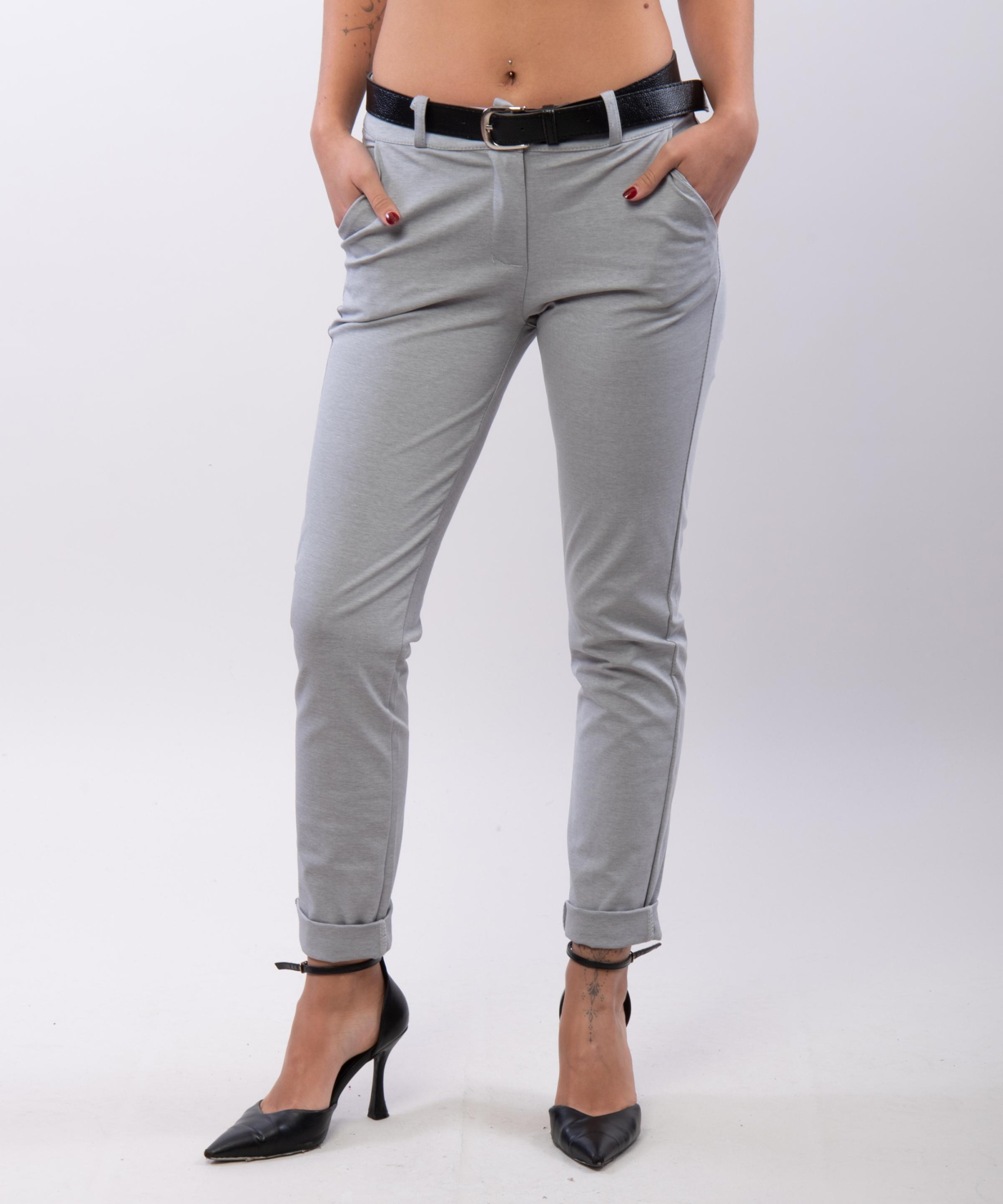 pantaloni 66% cotone 29% nylon 5% elastico