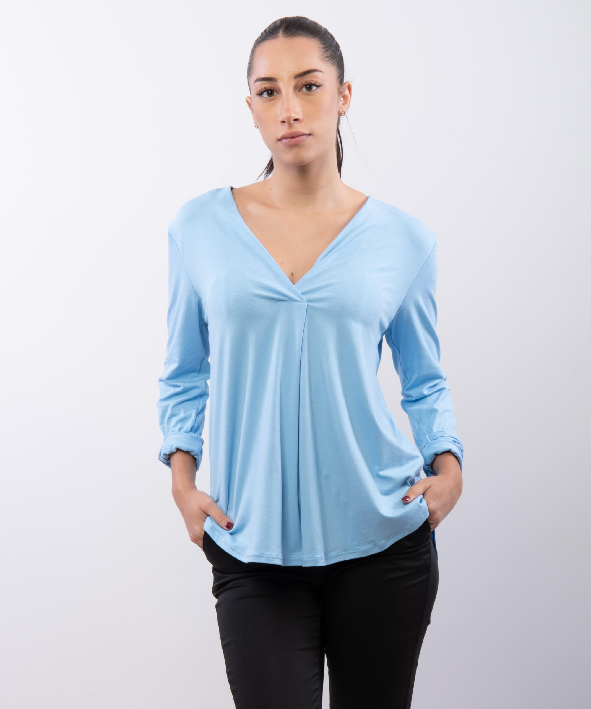 maglia 95% viscosa 5% elastico
