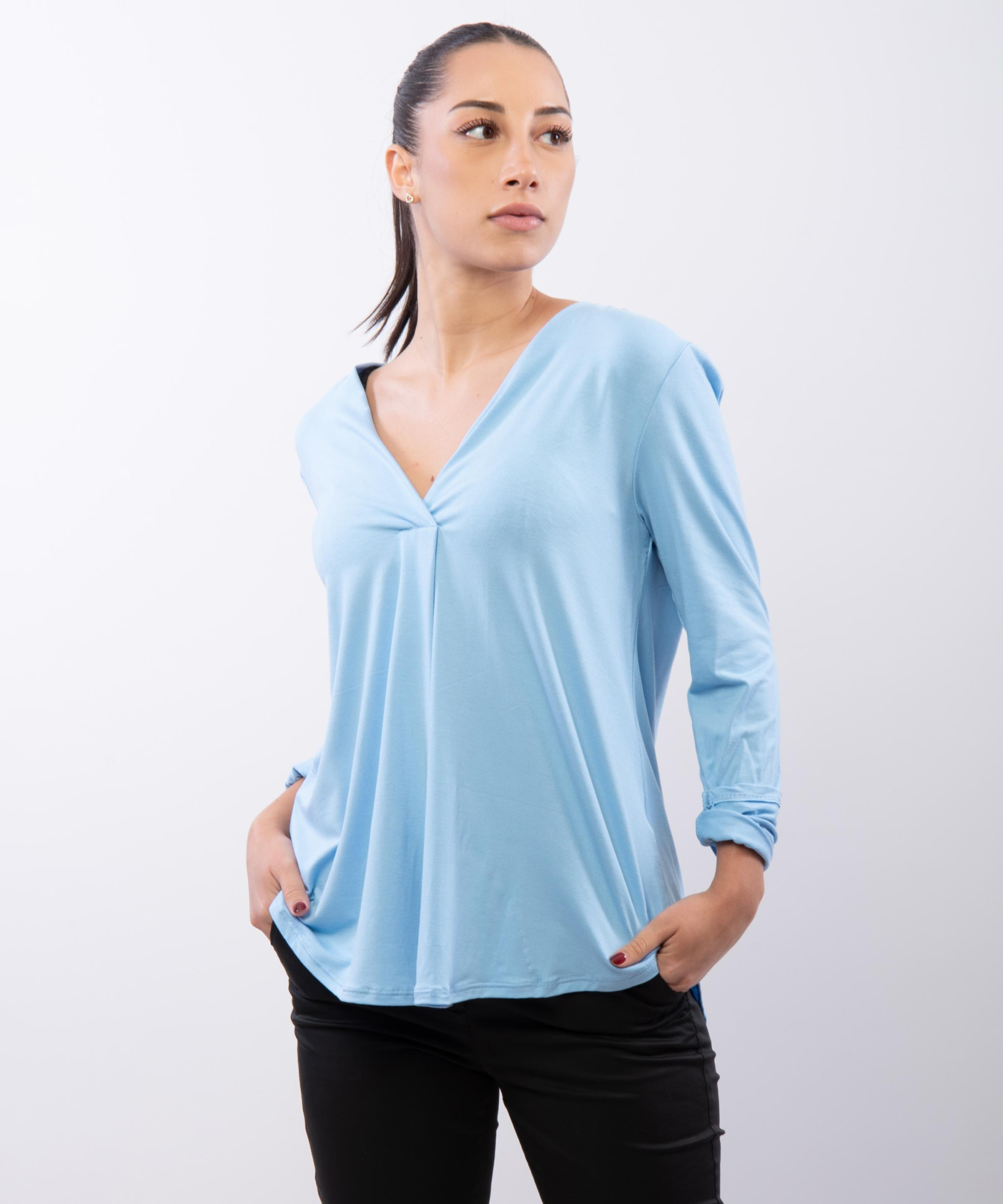 maglia 95% viscosa 5% elastico