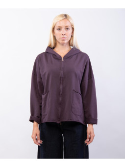 Felpa con Cappuccio e Tasche