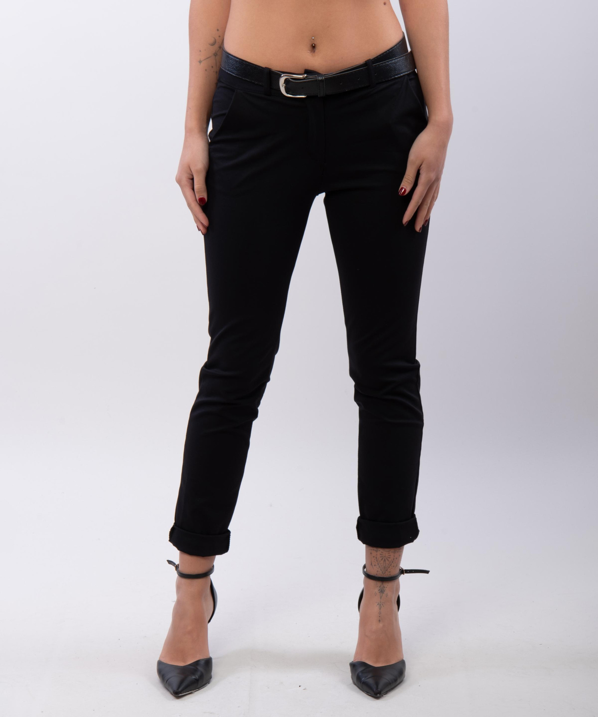 pantaloni 66% cotone 29% nylon 5% elastico