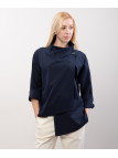 Trench in Maglia Asimmetrica 66% cotone 28%poliammide 6% elastan