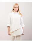 Trench in Maglia Asimmetrica 66% cotone 28%poliammide 6% elastan