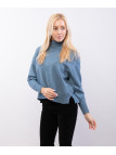 maglia con mezzo collo